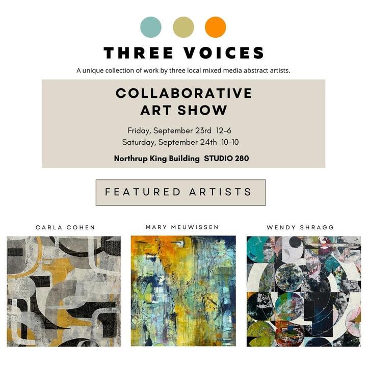 Three Voices art show